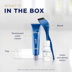 Clairol Root Touch-Up by Nice'n Easy Permanent Hair Dye, 4G Dark Golden Brown Hair Color, Pack of 4