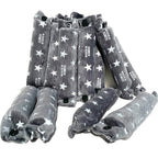 Aimin Hair Heatless Hair Curlers No Heat, Heatless Curls Overnight Blowout Rods, No Heat Hair Curlers To Sleep In, Soft Flexi Rods For Long Hair, Thick Curling Rod Styling Tools (20pcs dark gray)