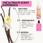 Pacifica Island Vanilla Hair Mist Perfume and Full Body Spray for Women - Fragrance Spray for A Mood-Lifting Experience, Paraben-Free, Clean Beauty No Alcohol, Vegan & Cruelty-Free, 6 oz oz