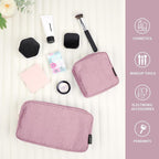 Magefy small makeup bag for