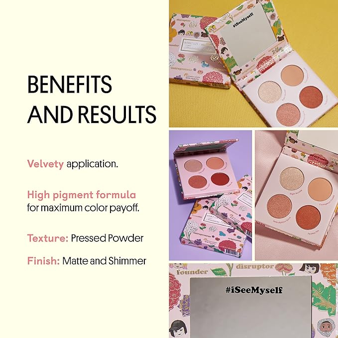 Winky Lux Charmsters Tenacious Palette, Eyeshadow Palette