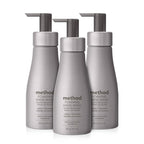 Method Foaming Hand Wash, Violet + Lavender, Reusable Silver Aluminum Bottle, Biodegradable Formula, 10 oz (Pack of 3)