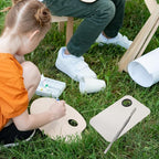 FOMIYES Makeup Palette, Makeup Mixing Palette, Stainless Steel Cosmetic Mixing Tray with Spatula Makeup Artist Tool for Mixing Foundation Nail-Art