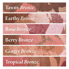 LAURA GELLER NEW YORK Baked Blush-n-Bronze Marbleized 2-in-1 Sculpting Bronzer Blush - Earthy Bronze - Contour Face with a Radiant Flush