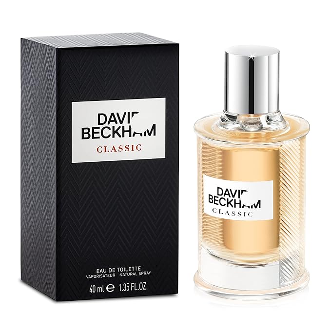 David Beckham Classic Eau de Toilette Spray for Men, 3 Ounce