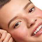 Saie Dew Blush - Lightweight Liquid Blush with a Blendable + Buildable Cream Finish - Dewy Cheek Tint with Doe Foot Wand Makeup Applicator - Neutral Pink Blush - Sweetie (.40 oz)