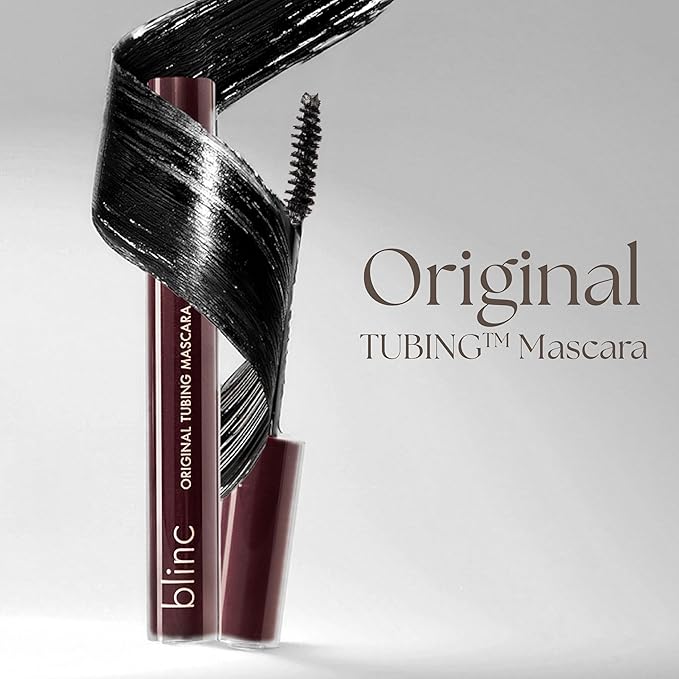 Blinc Original Tubing Mascara, Natural looking Lengthening, Ultra-Longwearing Washable, Vegan, Gluten-Free and Cruelty-Free, Black, 9mL / 0.30 Fl. OZ