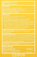 4-Pack Peppermint SPF 15 Lip Balm - Organic Ingredients, Broad Spectrum UVA/UVB Protection - Hydrating & Moisturizing, USA Made