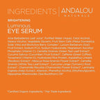 Andalou naturals luminous eye serum,