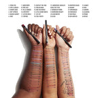 NYX PROFESSIONAL MAKEUP Suede Matte Lip Liner, Vegan Formula - Pink Lust (Hot Pink)