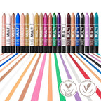 wet n wild Color Icon Cream Eyeliner Eyeshadow Multi-Stick, Moisturizing, Nourishing Velvety Cream-to-Powder Buildable & Blendable Formula, Cruelty-Free & Vegan - Brown Sugar