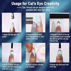 Allstarry 3pcs nail magnet tool