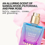 Pacifica Dream Moon Womens Spray Perfume 1 fl oz – Long-Lasting Floral Woody Fragrance for Her - Rose, Patchouli, Sandalwood – 100% Vegan, Cruelty-Free, Phthalate-Free Fragrance