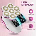 Electric Razors for Women, Wet/Dry 7D Rechargeable Rotary Shaver for Legs, Water Resistant Grooming Kit - Electric Razors for Women, Facial Hair Removal, Bikini Trimmer, Lips - Gentle Hair Remo