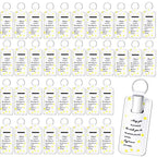 Ctosree Lipstick Holder Keychain, 40 Pieces Neoprene Lip Balm Holder, Classic Design for Professionals, Students, Young Women, Unisex-Adults