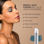 Cream Eyeshadow BY Physicians Formula Mineral Wear Diamond Metallic Eye Makeup Precious Purple