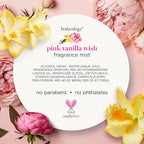 Bodycology Long-Lasting Fragrance Body Mist, Pink Vanilla Wish, 8 fl oz