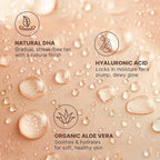 Bronzing Face Tanner Spray Mist, Sunless Face Tanning Water, USA Made with Natural & Organic Ingredients