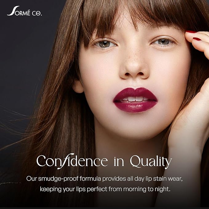 SORMÉ Smooch Proof Lip Stains with Matte Finish Long