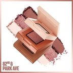 Maybelline New York Shadow Blocks Shadow Blocks Eyeshadow Palette, Stacked Eye Shadow Trio, 82nd & Park Ave, 0.08 oz