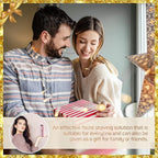 Gurelax Facial Hair Remover for Women (with 2 x Replacement Heads) - Hair Removal Device As a Gift for Mom/Wife/Girlfriend