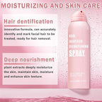 Hair Identifier Spray for Face Shaving Powder for Women Skin Body Hair IdentifyingSpray for Dermaplaning Glow Reveal Face Moisturizing Skin Care Dermaplaner Spray