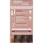 L’Oreal Paris Excellence Universal Nudes Permanent Hair Color, Ammonia Free Hair Dye for Gray Hair Coverage, 5N Natural Brown, 1 Hair Dye Kit