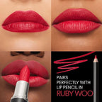 MAC Macximal Silky Matte - Ruby Woo for Women - 0.11 oz Lipstick