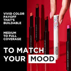 Deck of Scarlet Threeway Solid Lip Oil, Vegan Formula With Hyaluronic Acid and Hydrating Oil Blend, Glossy Finish - Coral Rose