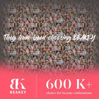 BEAKEY Makeup Sponge 5 Pcs Set, Latex-Free