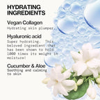 Pacifica Undereye & Smile Mask Set – Vegan Collagen Hydro Treatment with Hyaluronic Acid, Hydrating for Dark Circles, Dry & Combination Skin, Vegan & Cruelty-Free, 2 Pieces