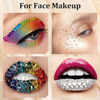 Colorful Face Gems for Makeup Set,