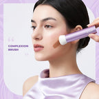 Jessup Foundation Brush for Liquid Makeup, Face Kabuki Makeup Brush for Contour Powder Blush and Bronzer, Ultra-Soft Fiber Perfect for Blending Liquid AS003