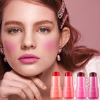 Jelly Blush Stick,Jelly Stain Stick,4Pcs Lightweight Long Lasting Lightweight
