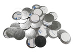 50pcs Round Metal Stickers for Non-Magnetic Eyeshadow Pan