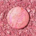 LAURA GELLER NEW YORK Baked Blush-n-Brighten Marbleized Blush + Angled Brush (02 Pink Buttercream, 47mm)