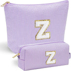 Yoolife purple makeup bag for
