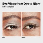 Revlon Eyeshadow Palette by Revlon, ColorStay Day to Night Up to 24 Hour Eye Makeup, Velvety Pigmented Blendable Matte & Shimmer Finishes, 555 Moonlit, 0.16 Oz, 555 Moonlit, 0.16 oz