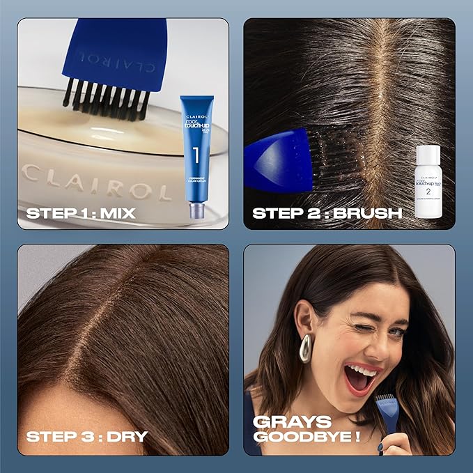 Clairol Root Touch-Up by Nice'n Easy Permanent Hair Dye, 5 Medium Brown Hair Color, (Pack of 1)