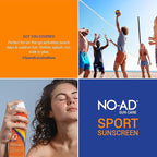 NO-AD Sport Sunscreen Lotion, SPF 50 16 oz