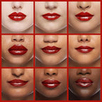 Oulac Red Lipstick Christmas Gifts for Women - Metallic 3D Shine Lightweight Hydrating Formula, High Impact Lip Color, Full Coverage Lip Makeup, Cherry Bomb(12)