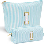 Yoolife initial makeup bag for