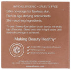 Mineral Fusion Pressed Powder Foundation, Deep 6 - Deep Skin w/Cool Undertones, Age Defying Foundation Makeup with Matte Finish, Talc Free Face Powder, Hypoallergenic, Cruelty-Free, 0.32 Oz