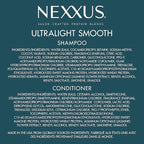 Nexxus Ultralight Weightless Shampoo & Conditioner for Dry, Frizzy Hair - Smooth Treatment to Block Out Frizz, 13.5 oz (Pack of 2)