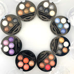 Mallofusa 5 Colors Professional Eye Shadow Palette Eyeshdow Powder Metallic Shimmer Fashion Eye Makeup Charming Highlight Look (Taupe Craze) 4.7oz