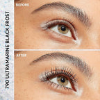 CoverGirl Lash Blast Cleantopia Volume Mascara, 790 Ultramarine Black Frost, Vegan Formula, Clean, Volumizing, for Sensitive Eyes, Doesn't Smudge, 0.32oz