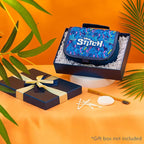 Disney Stitch Hanging Toiletry Bags for Women Teenagers Girls Minnie Mouse Cosmetic Bag Travel Accessories Stitch Gifts (Blue Stitch)