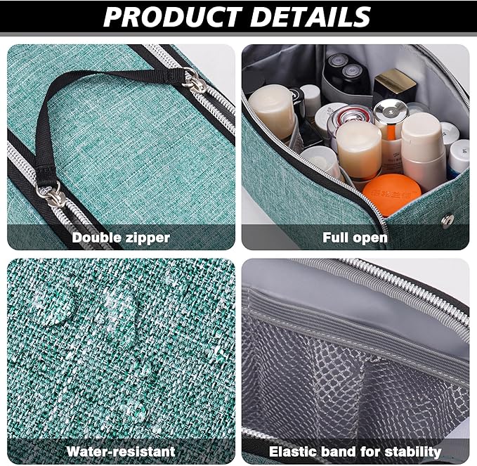 Baglher travel toiletry bag for