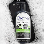 Bioré Deep Pore Charcoal Face Wash, Daily Facial Cleanser for Dirt & Makeup Removal, for Oily Skin, 6.77 Oz, Pack of 3
