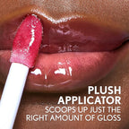 COVERGIRL Clean Fresh Yummy Gloss Daylight Collection, Hydrating, Glossy Shine, Vegan Formula, Daylight Pink 50, 0.33oz